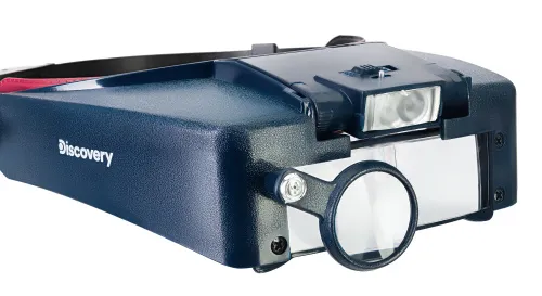 fotografie náhlavní lupa Levenhuk Discovery Crafts DHD 20,  6