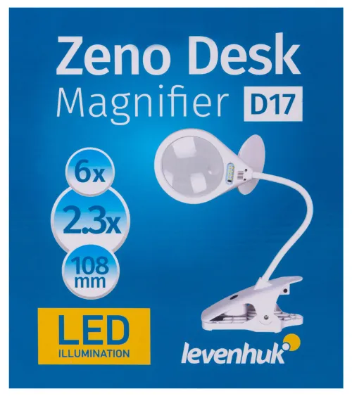 obrázek lupa Levenhuk Zeno Desk D17,  12