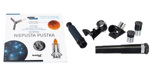 foto hvězdářský dalekohled Levenhuk Discovery Spark 506 AZ s knížkou,  3