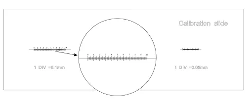 fotografie kalibrační sklíčko MAGUS CS3 (0,01/ 0,05/ 0,1),  4