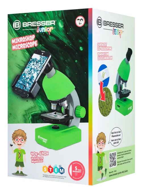 foto mikroskop Bresser Junior 40–640x,  11