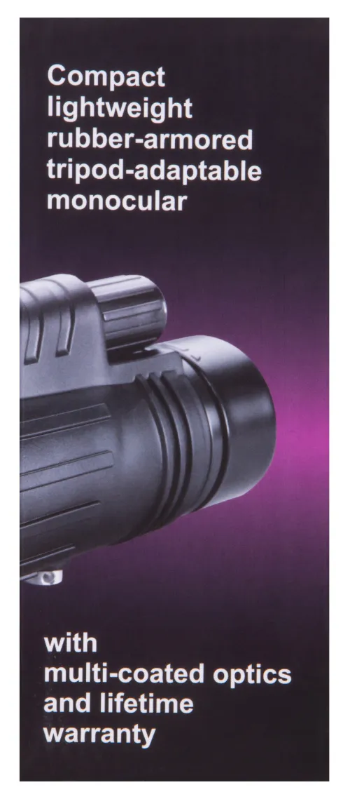 fotografie monokulární dalekohled Levenhuk Atom 10x42,  12