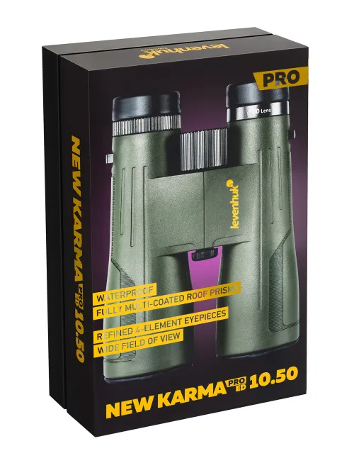 fotografie binokulární dalekohled Levenhuk New Karma PRO ED 10x50,  13