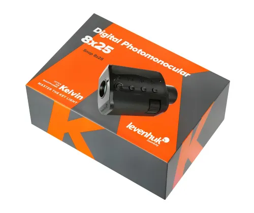snímek digitální fotomonokulární dalekohled Levenhuk Kelvin Snap 8x25,  12