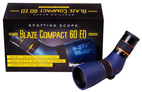 fotografie pozorovací dalekohled Levenhuk Blaze Compact 60 ED,  16