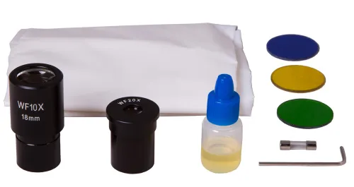 snímek monokulární mikroskop Levenhuk 700M,  16