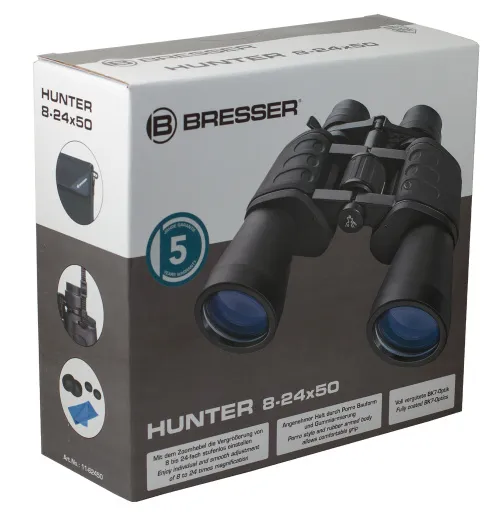 foto binokulární dalekohled Bresser Hunter 8–24x50,  8