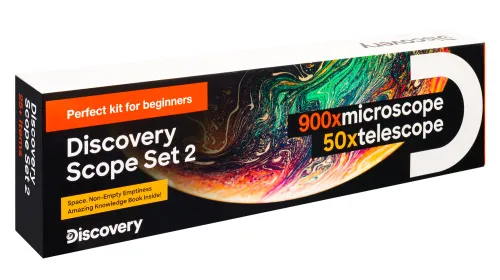 fotografie sada Levenhuk Discovery Scope 2 se vzdělávací publikací,  17