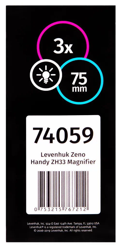 snímek lupa Levenhuk Zeno Handy ZH33,  11