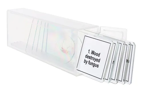 fotografie sada mikropreparátů Levenhuk Discovery Prof DPS 5. „Mutace“,  5