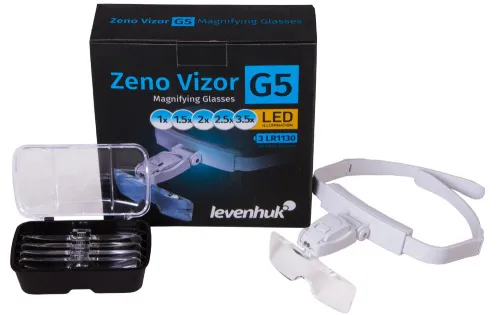 snímek lupa Levenhuk Zeno Vizor G5,  2