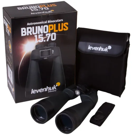 fotografie binokulární dalekohled Levenhuk Bruno PLUS 15x70,  2