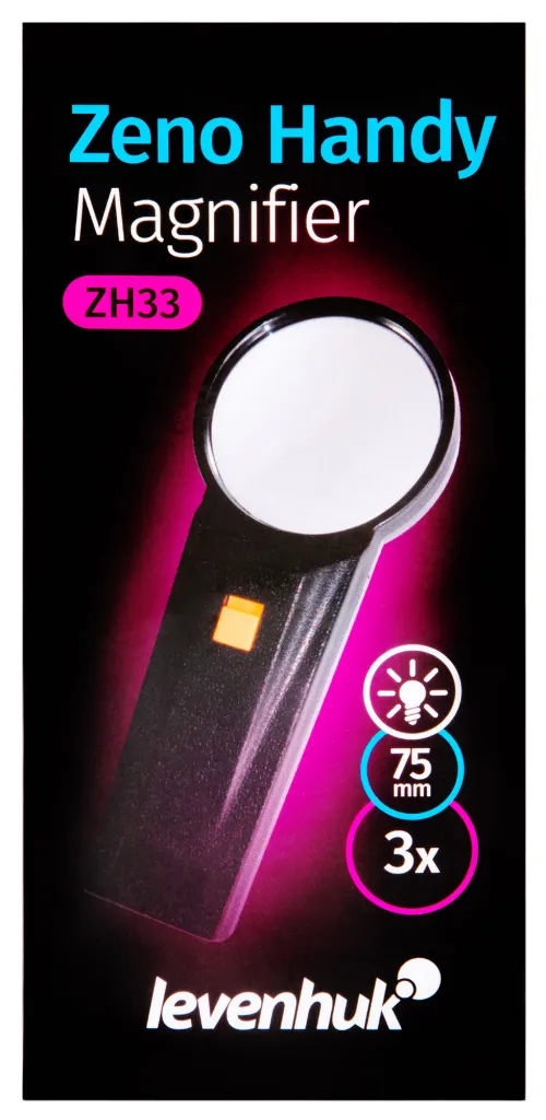 snímek lupa Levenhuk Zeno Handy ZH33,  10