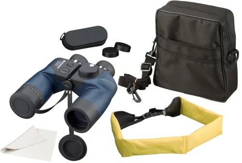 snímek binokulární dalekohled Bresser Topas 7x50 WP s kompasem,  7