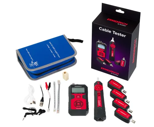 fotografie tester kabelů Ermenrich Ping SM110,  2