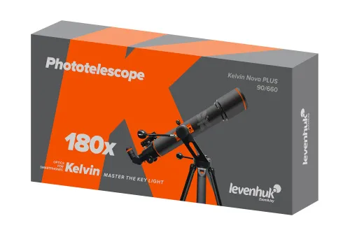 obrázek fototeleskop Levenhuk Kelvin Nova PLUS 90/660,  6