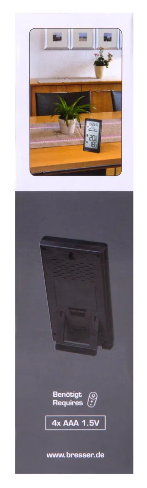 snímek meteostanice Bresser Temp,  12