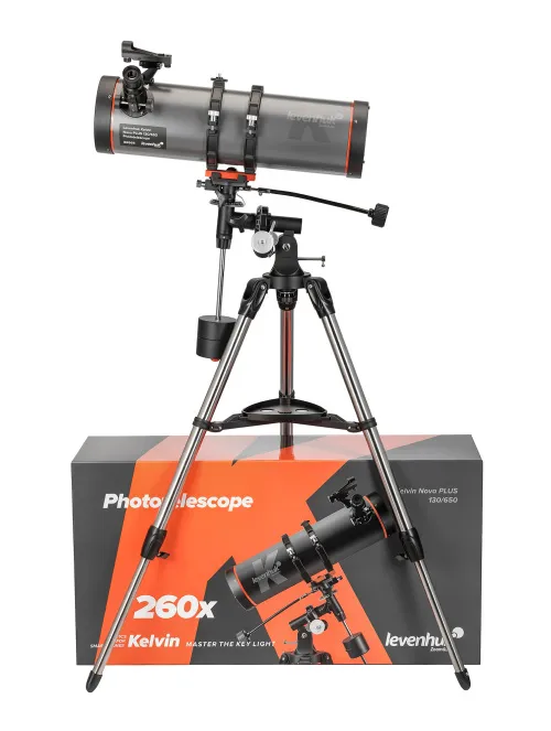 foto fototeleskop Levenhuk Kelvin Nova PLUS 130/650,  2