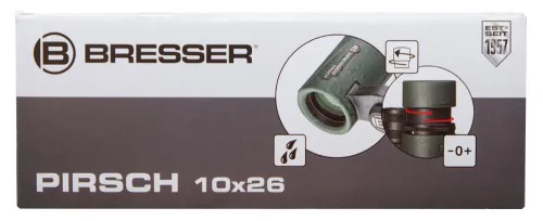 fotografie binokulární dalekohled Bresser Pirsch 10x26,  16