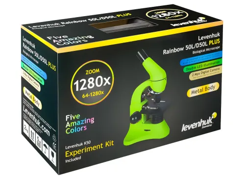 fotografie mikroskop Levenhuk Rainbow 50L PLUS,  19