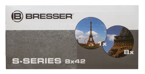 snímek binokulární dalekohled Bresser S-Series 8x42,  15