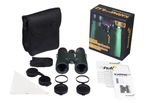 snímek binokulární dalekohled Levenhuk Karma PRO 8x42,  2