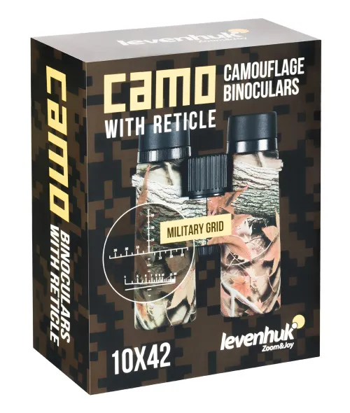 foto binokulární dalekohled se zaměřovačem Levenhuk Camo 10x42,  14
