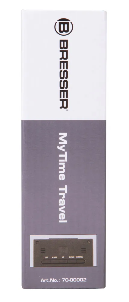 foto meteostanice Bresser MyTime Travel s hodinami,  14