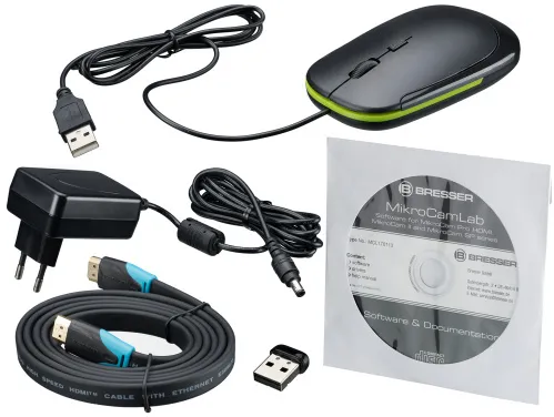 obrázek mikroskopový digitální fotoaparát Bresser MikroCam PRO HDMI 5MP,  2