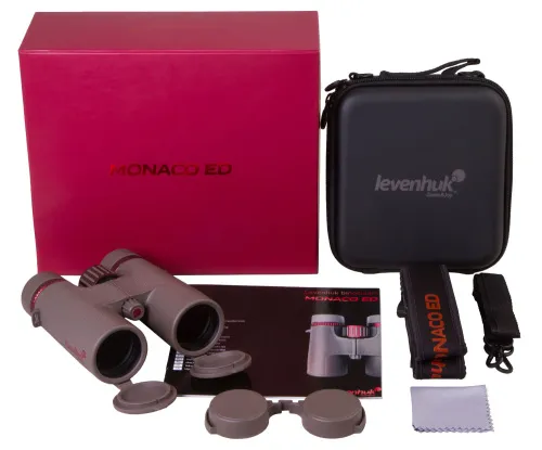 foto binokulární dalekohled Levenhuk Monaco ED 10x42,  8