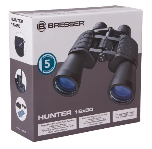 obrázek binokulární dalekohled Bresser Hunter 16x50,  8