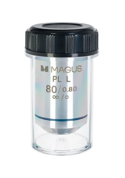 obrázek objektiv MAGUS 80PLL 80х/0,80 Plan L WD 1,25 mm,  2