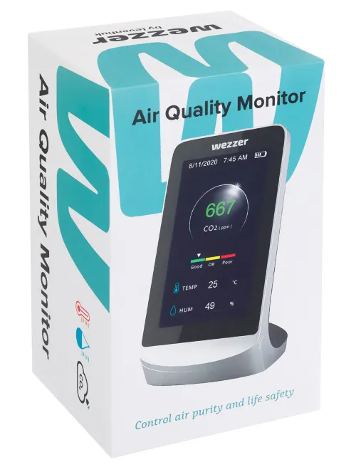 obrázek monitor kvality ovzduší Levenhuk Wezzer Air MC60,  7