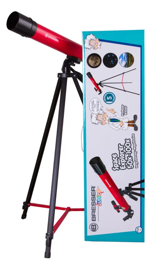 fotografie hvězdářský dalekohled Bresser Junior Space Explorer 45/600 AZ,  10