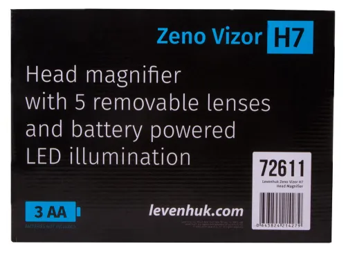 obrázek náhlavní lupa Levenhuk Zeno Vizor H7,  14