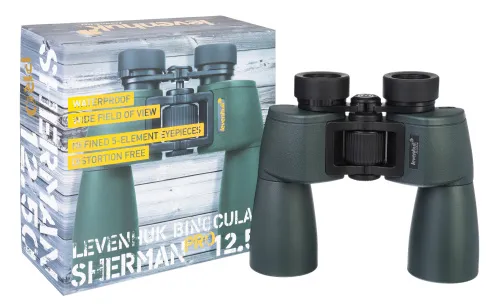 snímek binokulární dalekohled Levenhuk Sherman PRO 12x50,  9