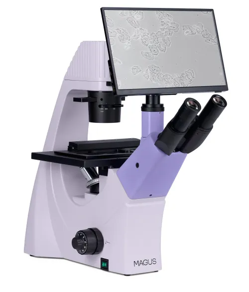 foto biologický inverzní digitální mikroskop MAGUS Bio VD300 LCD,  4