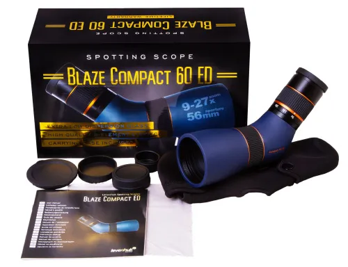 fotografie pozorovací dalekohled Levenhuk Blaze Compact 60 ED,  5