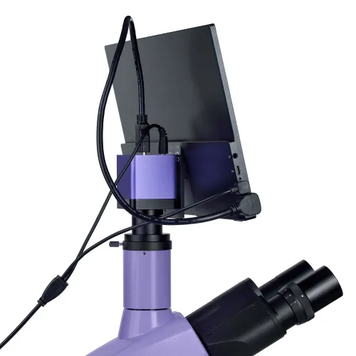 fotografie biologický digitální mikroskop MAGUS Bio D250TL LCD,  25