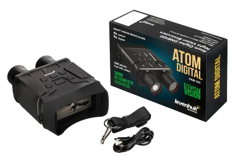 fotografie binokulární dalekohled s nočním viděním Levenhuk Atom Digital DNB100,  2