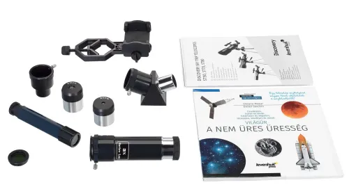 fotografie hvězdářský dalekohled Levenhuk Discovery Sky Trip ST50 s knížkou,  4