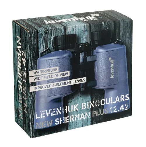 foto binokulární dalekohled Levenhuk New Sherman PLUS 12x42,  13