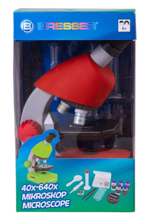 foto mikroskop Bresser Junior 40–640x,  13
