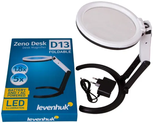 fotografie lupa Levenhuk Zeno Desk D13,  3