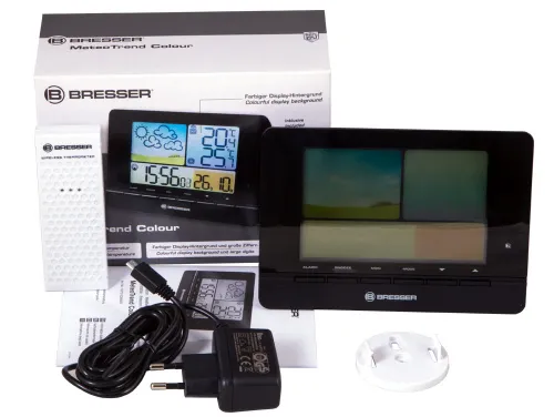snímek meteostanice Bresser MeteoTrend Colour RC, černá,  2