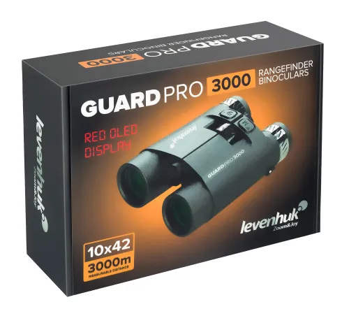 foto binokulární dalekohled s dálkoměrem Levenhuk Guard PRO 3000,  12