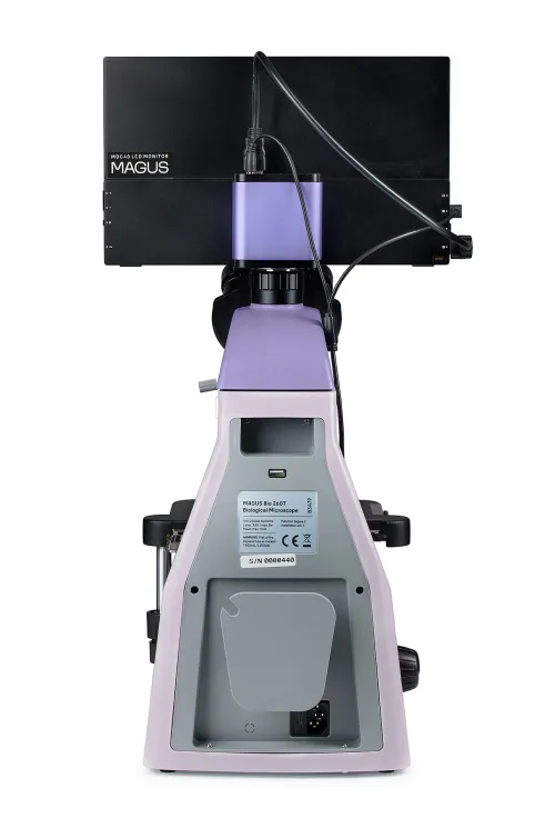 fotografie biologický digitální mikroskop MAGUS Bio D260T LCD,  6