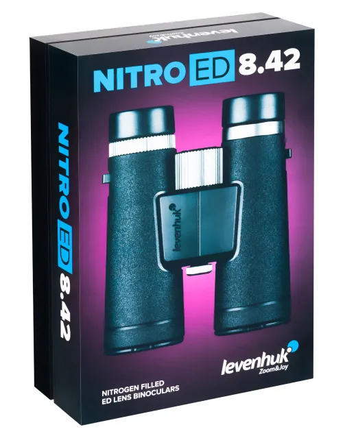 snímek binokulární dalekohled Levenhuk Nitro ED 8x42,  12