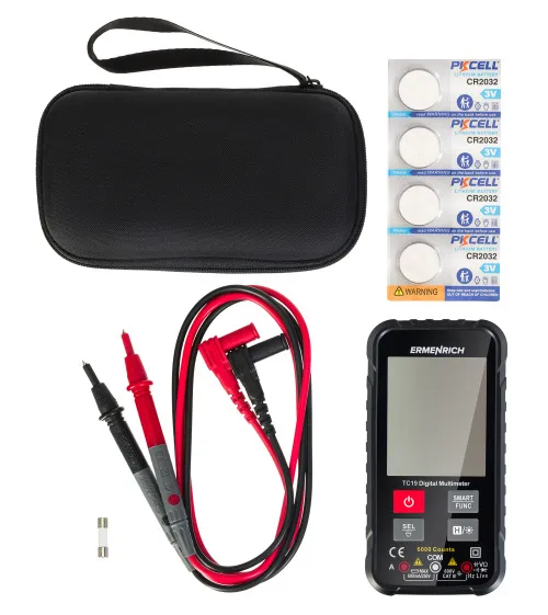 fotografie digitální multimetr Ermenrich Zing TC19,  8
