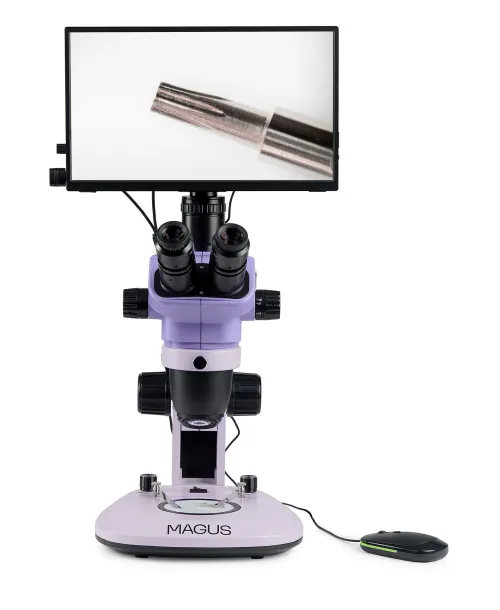 fotografie digitální stereomikroskop MAGUS Stereo D7T LCD BASE,  4